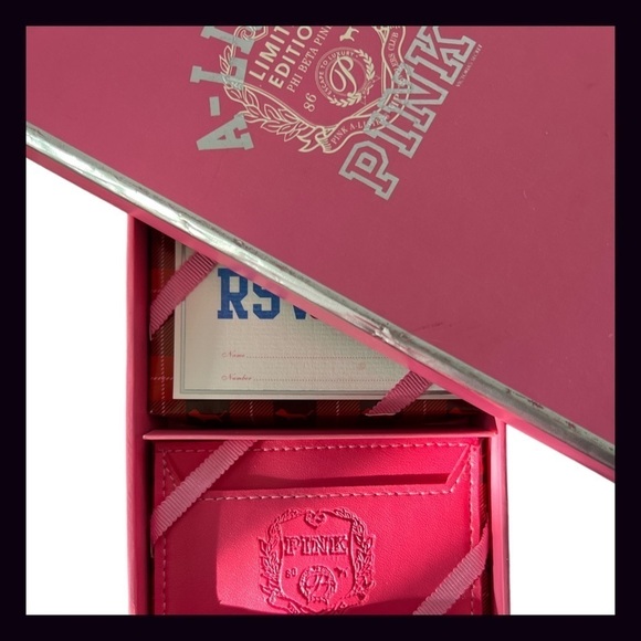 Victoria’s Secret Pink Limited Edition VIP A-Lister Calling Cards & Card Holder - Picture 5 of 6